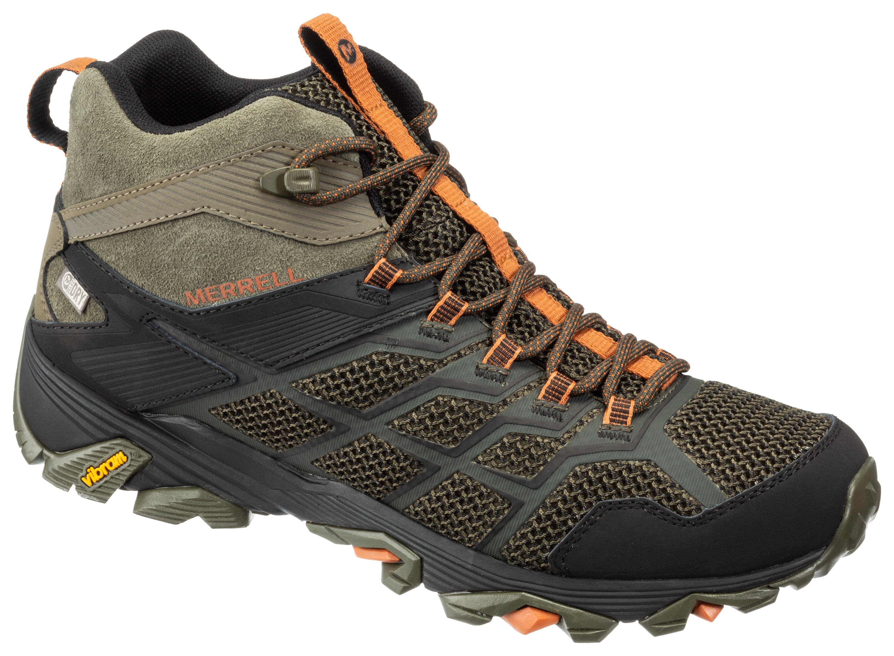 Merrell Moab FST 2 Mid Waterproof Hiking Shoes for Men | Bass Pro Shops